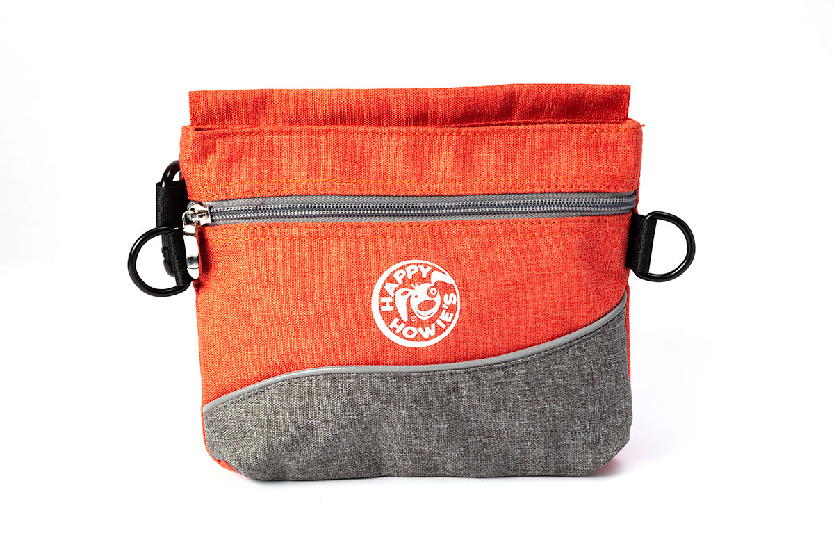 orange treat pouch