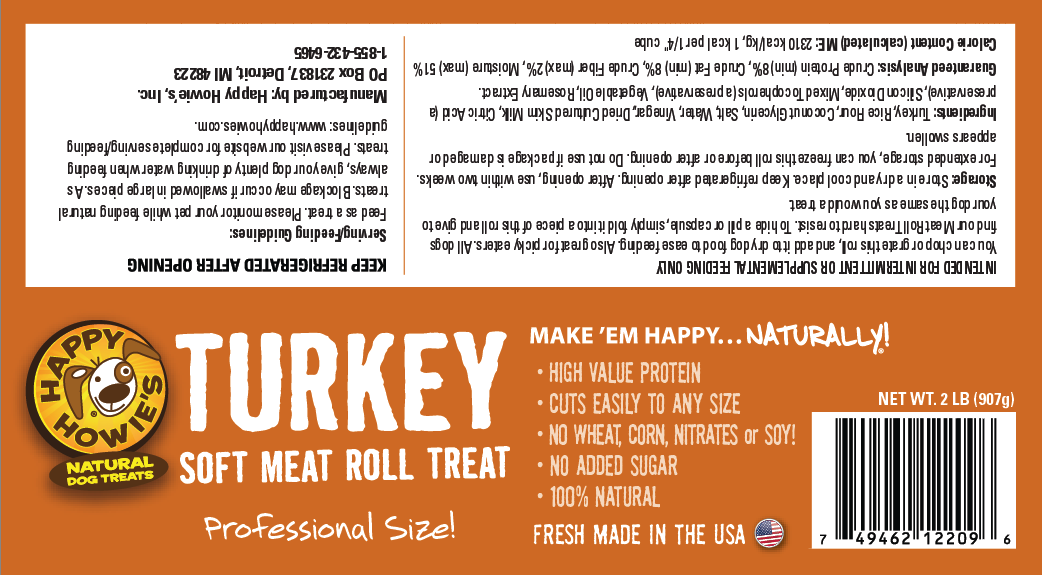 Happy howie's turkey roll sale